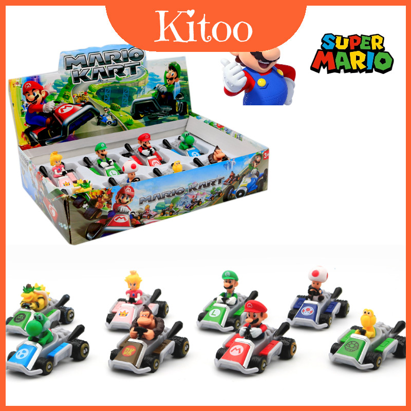 Party Mario Super Fun Collectible Gokart dành cho các nhân vật trẻ em
