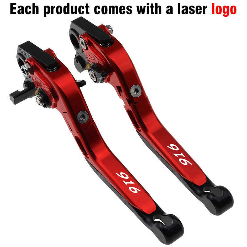 Thích hợp cho Ducati 916 S 1998 Bộ ly hợp phanh sửa đổi Cần gạt tay cầm còi gấp