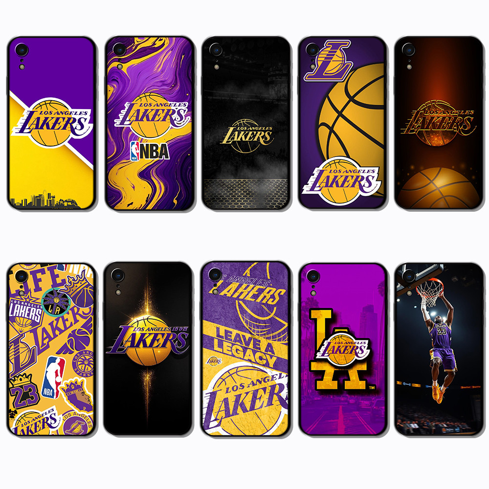 Ốp điện thoại in hình thời trang iPhone XR DN10 Lakers