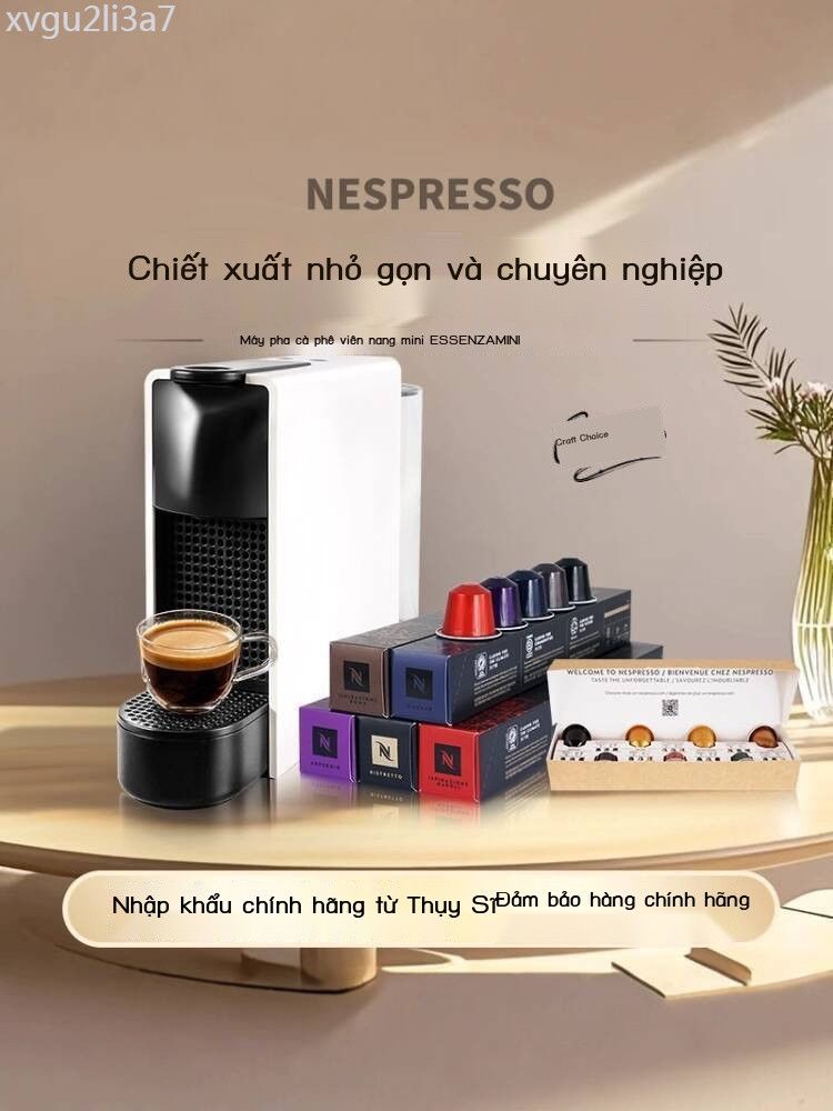 [GIÁ SỐC] Máy Nespresso Essenza Mini C30, máy pha cà phê tự động hoàn toàn bằng viên nang Nestlé
