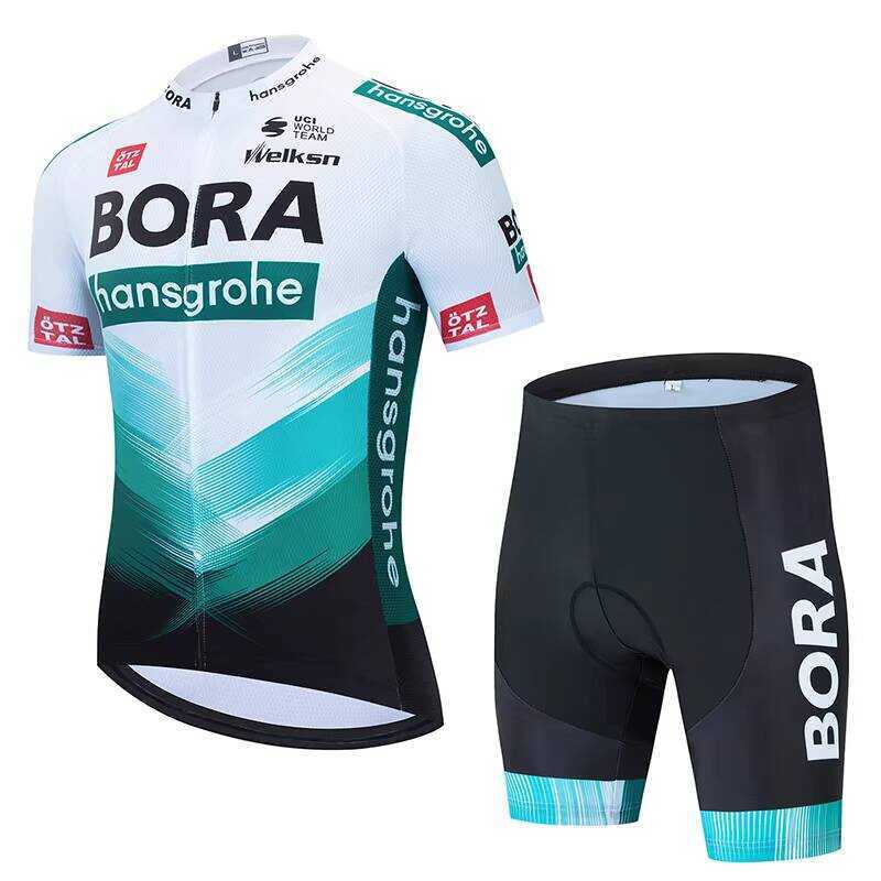 Đồng phục jersey xe đạp BORA phiên bản nam, phù hợp mùa hè và Tour de France
