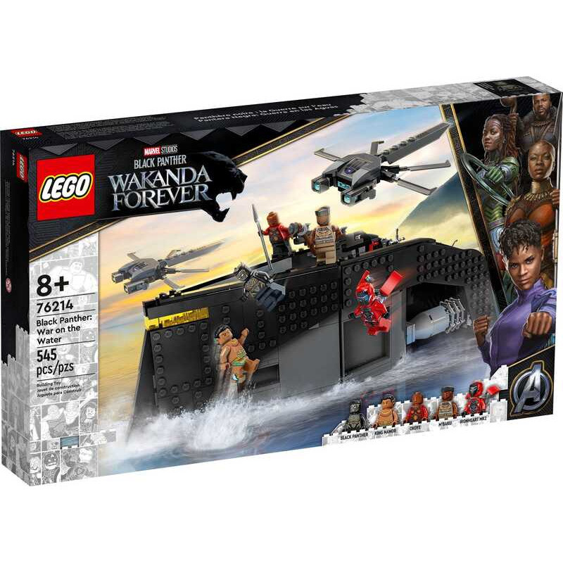 LEGO Super Heroes 76214 Black Panther: Trận chiến trên mặt nước -100% hàng chính hãng