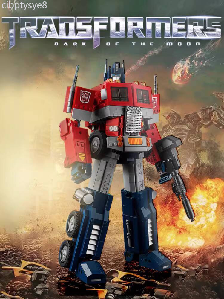 [Hàng có sẵn/Ảnh thật] Tương thích với LEGO Optimus Prime 10302, khối xây dựng, robot biến hình Kin
