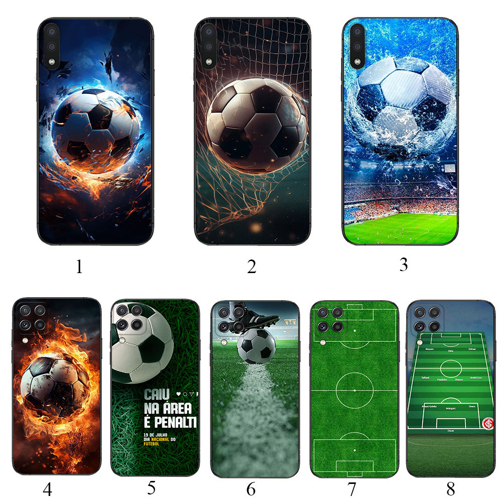 Ốp điện thoại màu đen mềm cho Samsung A22 A55 A56 J4 J6 J8 2018 J4 J5 J6 J7 Prime Plus Core F14