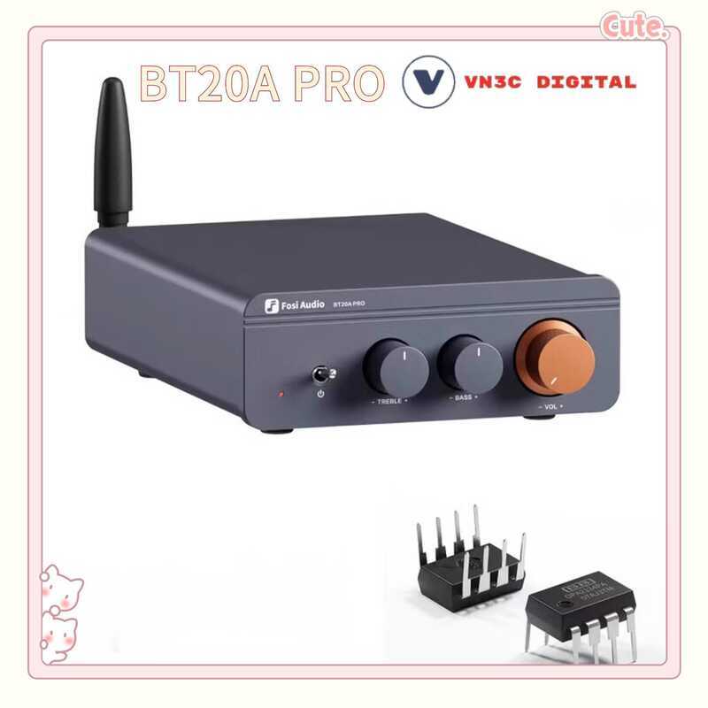 Bộ khuếch đại công suất kỹ thuật số BH12-FOSI AUDIO-BT20A PRO - Sản phẩm chính hãng mới 100%.