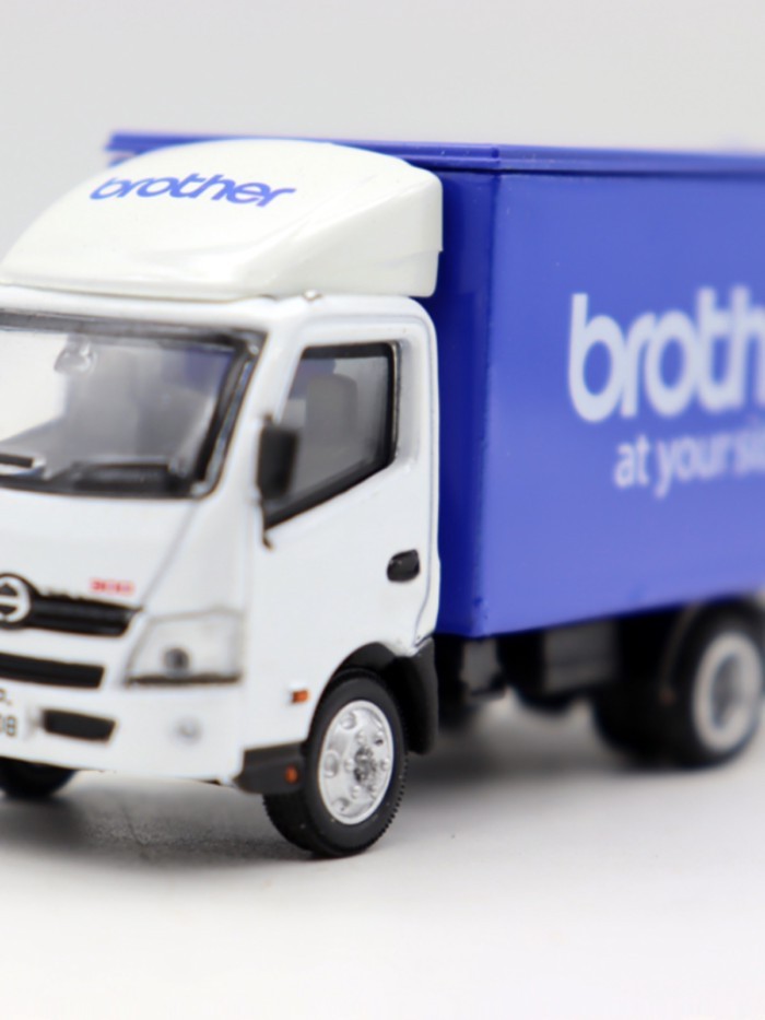 Out of Print Car Model TINY Micro Shadow Hino 300 Xe Tải Brother Hino Truck Ngăn Nhẹ Xe Tải Vận Chuy