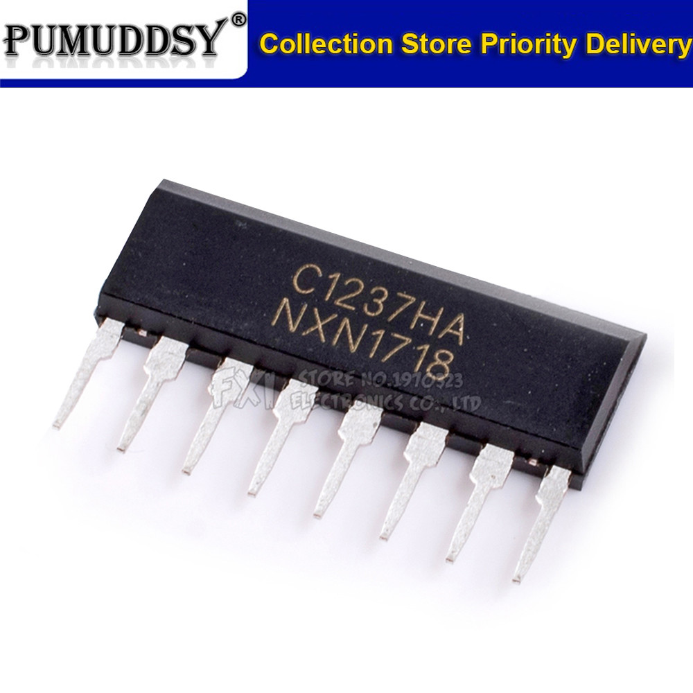 5 CÁI UPC1237HA UPC1237 ZIP8 ZIP PROTECTOR IC CHO STEREO AMPLIFIER mới nguyên bản