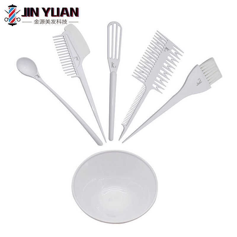 Bộ Thuốc Nhuộm Tóc Salon Tóc Nướng Chăm Sóc Dầu Bộ 6 Món Salon Thuốc Nhuộm Tóc Bộ 6 Món Đơn Giản Thu