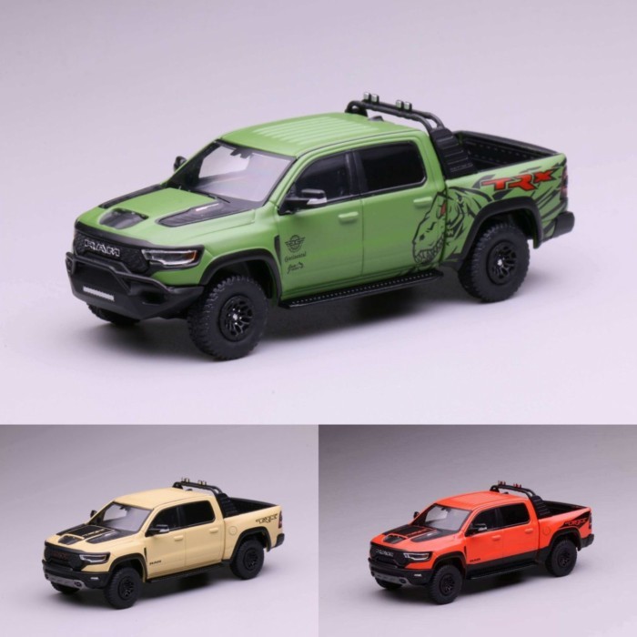 596 Model 1 / 64 Dodge RAM Tyrannosaurus Rex American Series Truck Pickup Model