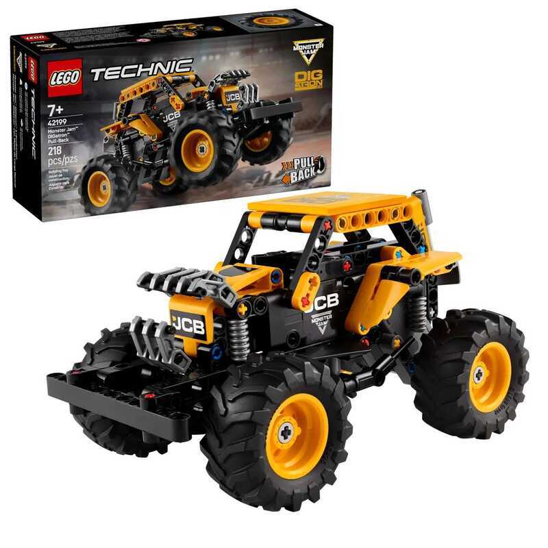 Bộ lắp ráp LEGO Technic 42199 Monster Jam DIGatron Pull-Back -100% hàng chính hãng