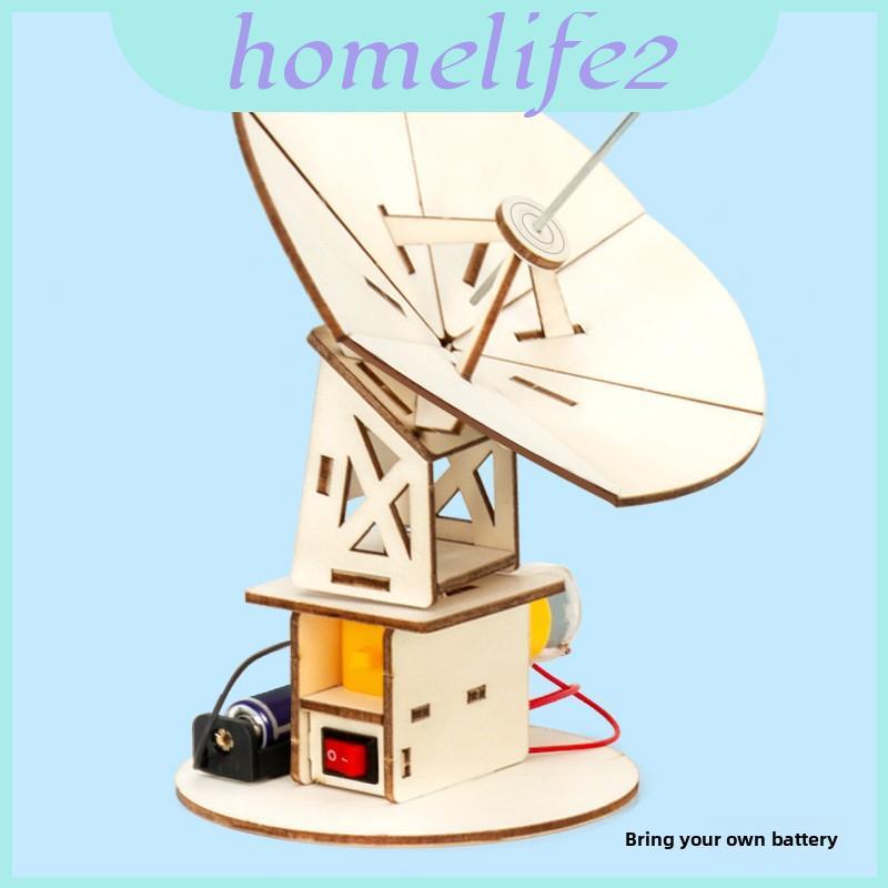 Bộ mô hình máy dò khoa học Diy Radar cho trẻ em Đồ chơi giáo dục thân cây