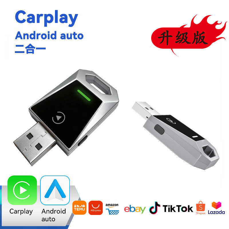 Hộp carpy Không Dây Android Tự Động Adapter 2 Trong 1 Xe Ô Tô Kết Nối Aibox