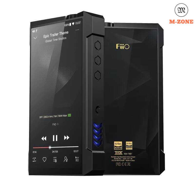 Máy nghe nhạc MP3 FiiO M17 để bàn với Dual ES9038PRO/Android 10 5,99 inch/THXAAA-78+ - Còn hàng