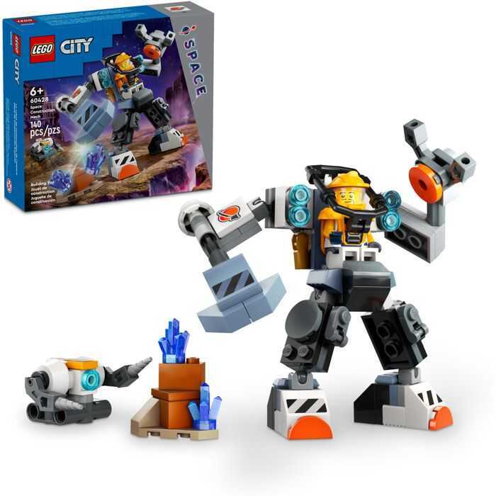 LEGO CITY 60428 Robot Xây Dựng Không Gian -100% hàng chính hãng