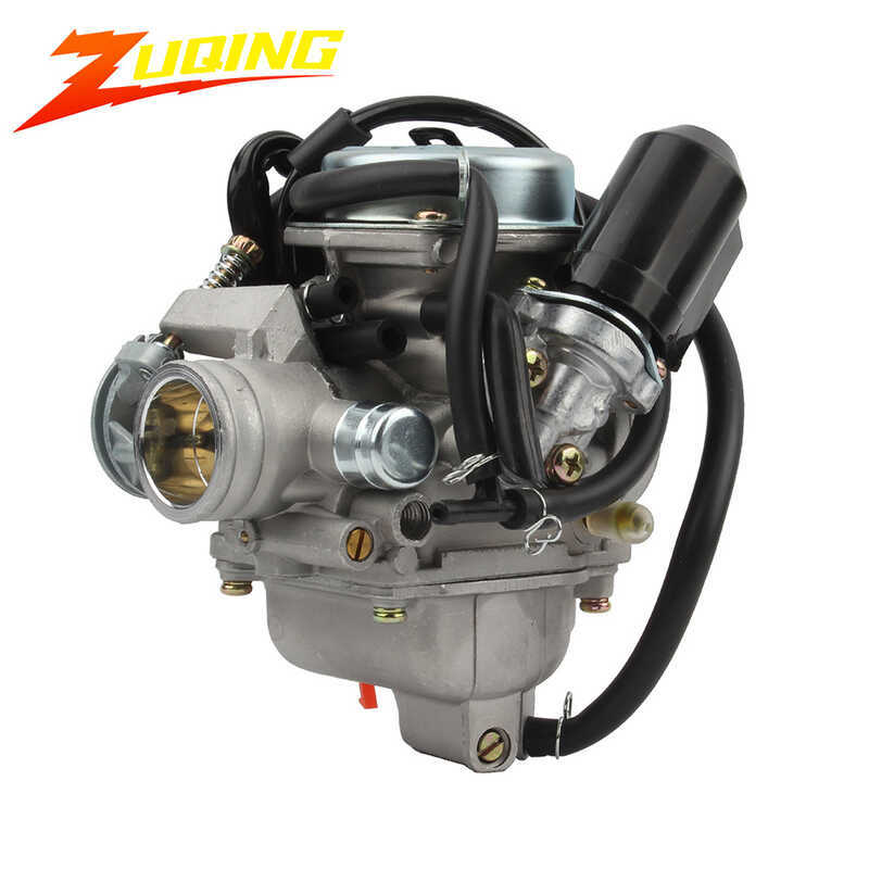 PD24J Bộ Chế Hòa Khí Xe Máy Sửa Đổi WISP GY6 GY6 GY6 GY6 GY6 125 150 Xe Tay Ga Bộ Chế Hòa Khí Hội