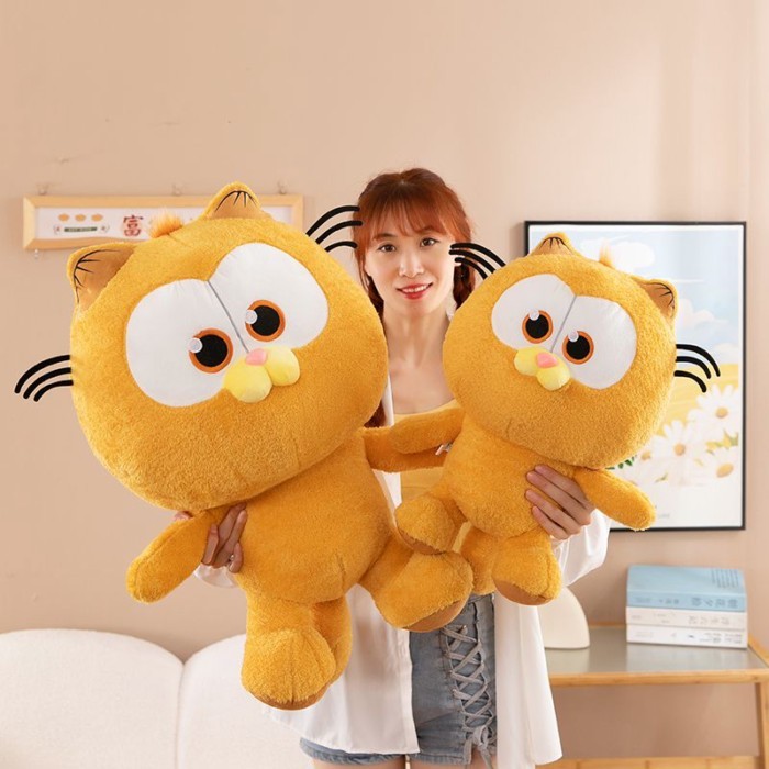 🌈 Cute Garfield Plush Toy Doll Cat Doll Rag Doll Girls Sleeping Pillow Children
