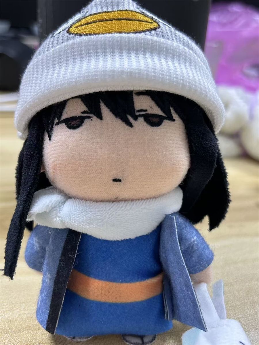 Gintama Phụ Kiện Katsura Búp Bê 10cm Ngốc Nghếch Thú Bông Quà Cho Fan Nữ Có Sẵn