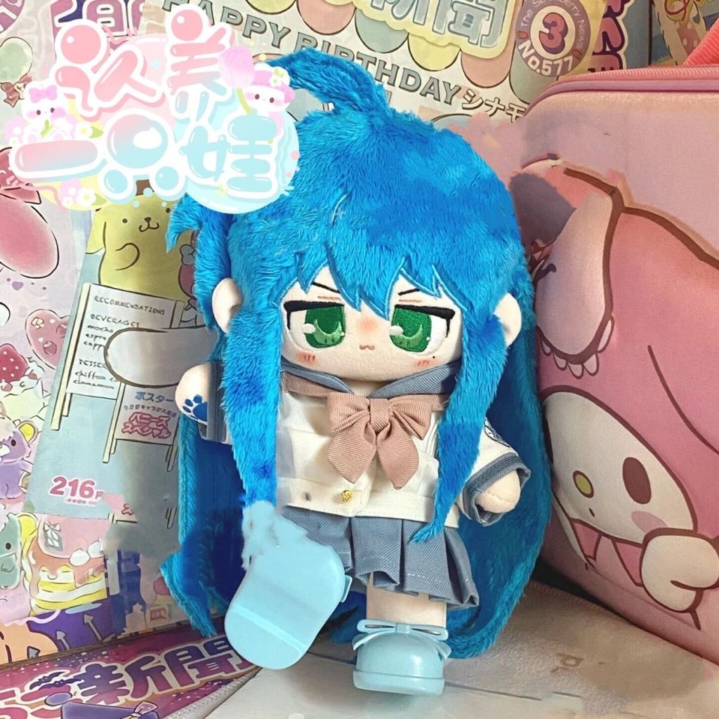 Lucky Star Izumi Konata Búp Bê Bông 20cm Thiếu Nữ Truyền Thuyết A Quà Tặng Ngày Lễ Anime doll