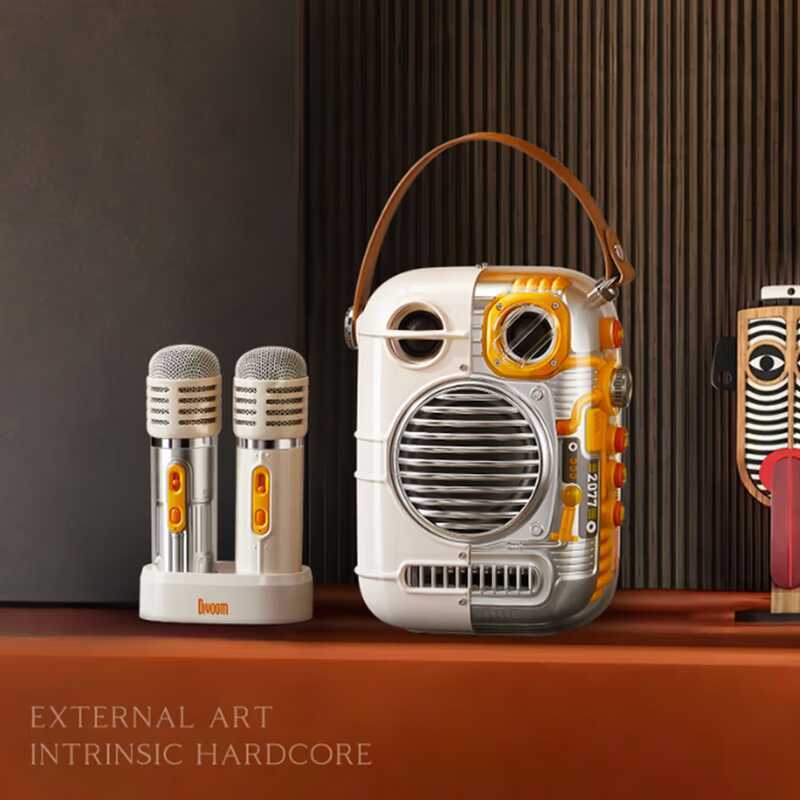 Loa Bluetooth di động Divoom Spark-Pro - Loa Karaoke - Âm thanh mạnh mẽ