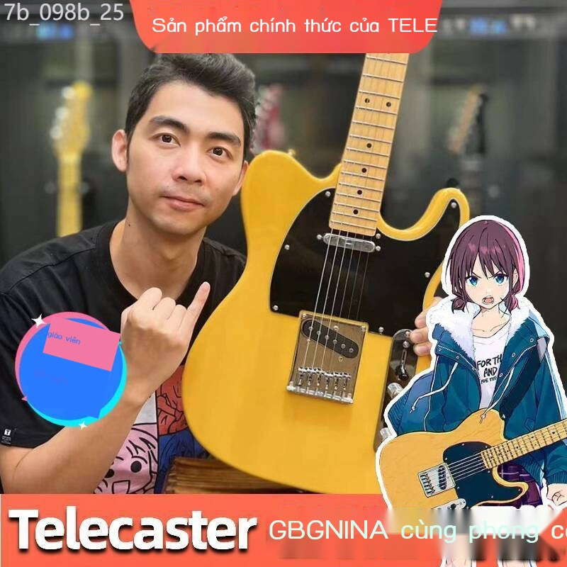 [SALE] Guitar điện GBC Nina cùng phong cách TELE Fender Sonic/Affinity/Farida2120/SOLOKING