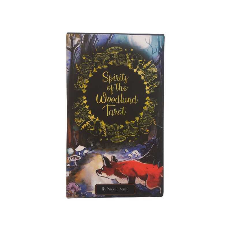 12x7cm Spirits of Woodl Tarot Spirits of Woodl Tarot English Woods of Tarot Cards