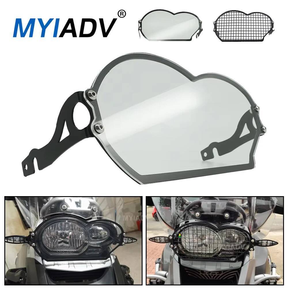 R1200GS Đèn Pha Bảo Vệ Vỏ Bảo Vệ Cho Xe BMW R1200GSA R 1200 GS Adv 2004-2008-2012 Xe Máy Đầu Bảo Vệ 