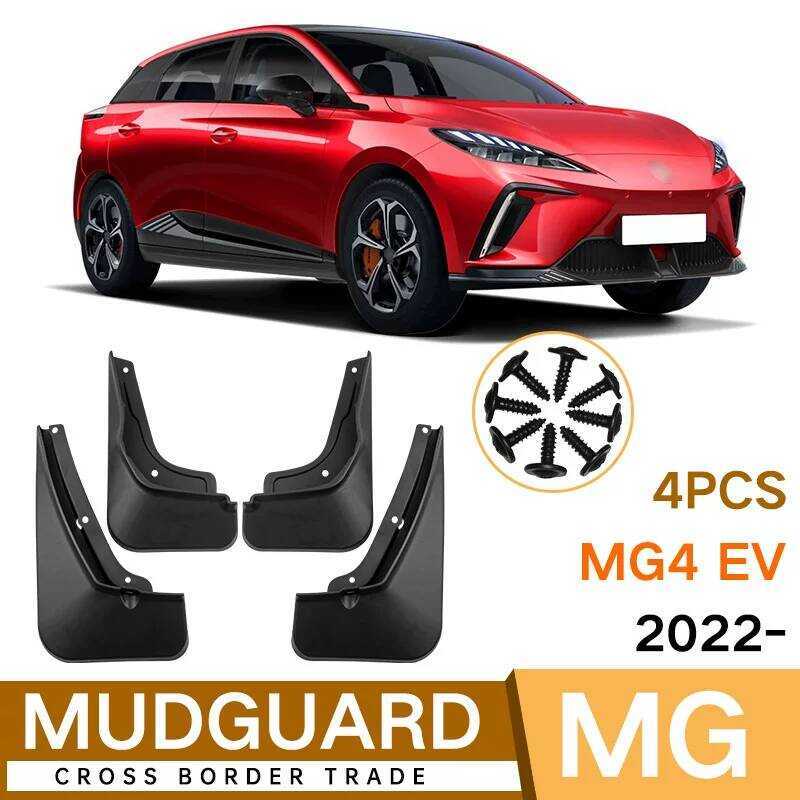 Thích hợp cho MG4 EV MULAN MULAN 2022-2023 Xe Phía Trước Phía Sau Lốp Chắn Bùn Piwa Sửa Đổi