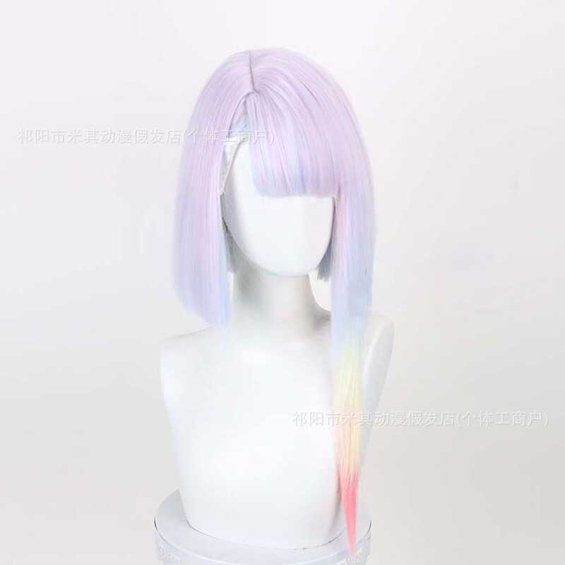 Cyberpunk Edge Walker lucy cos Tóc Giả lucy Runner Anime Tóc Giả xxydr