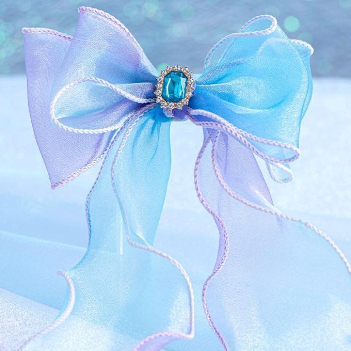 Nơ Tiara Elsa - Phụ Kiện Tóc Xinh Cho Bé Gái