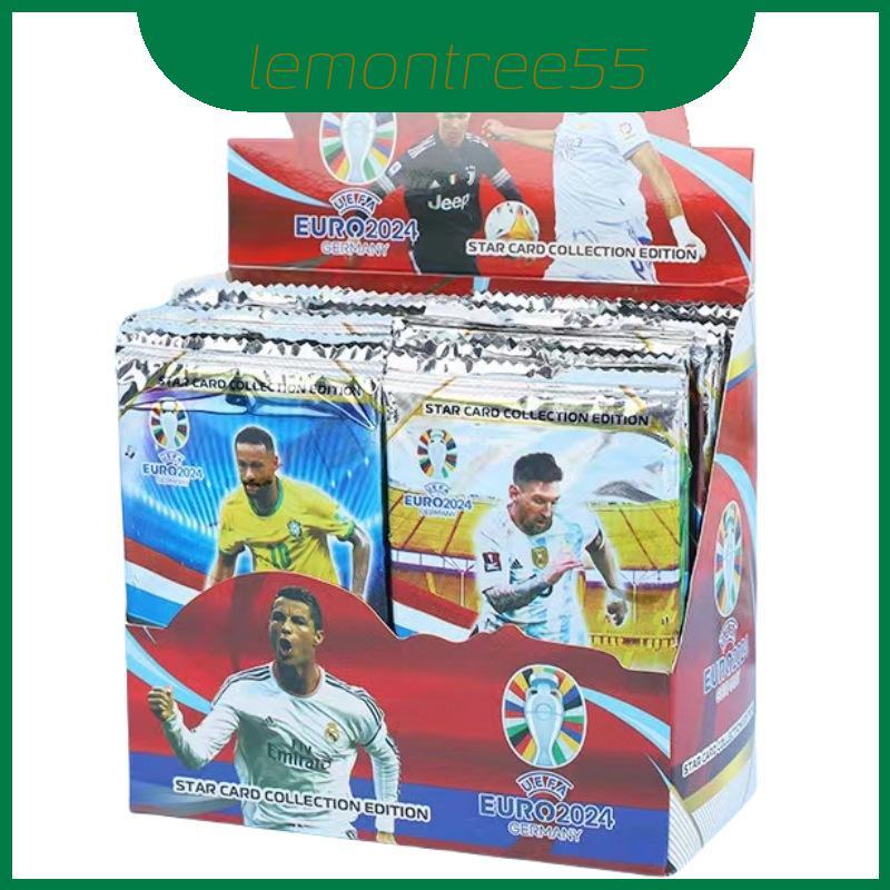 Topnotch Soccer Star Cards Cúp Châu Âu Messi Ronaldo Neymar Bộ bài chơi game sưu tầm