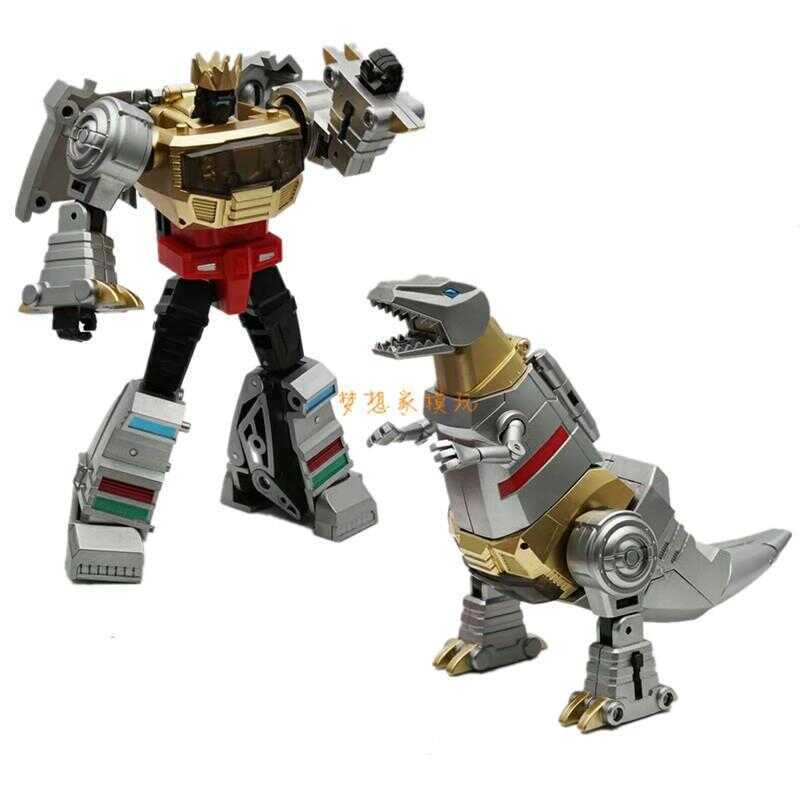 Đồ Chơi Biến MFT Transformers Commander Metal G1 Robot Hoạt Hình Dinobot Sludge Dart Iron Slag Roari