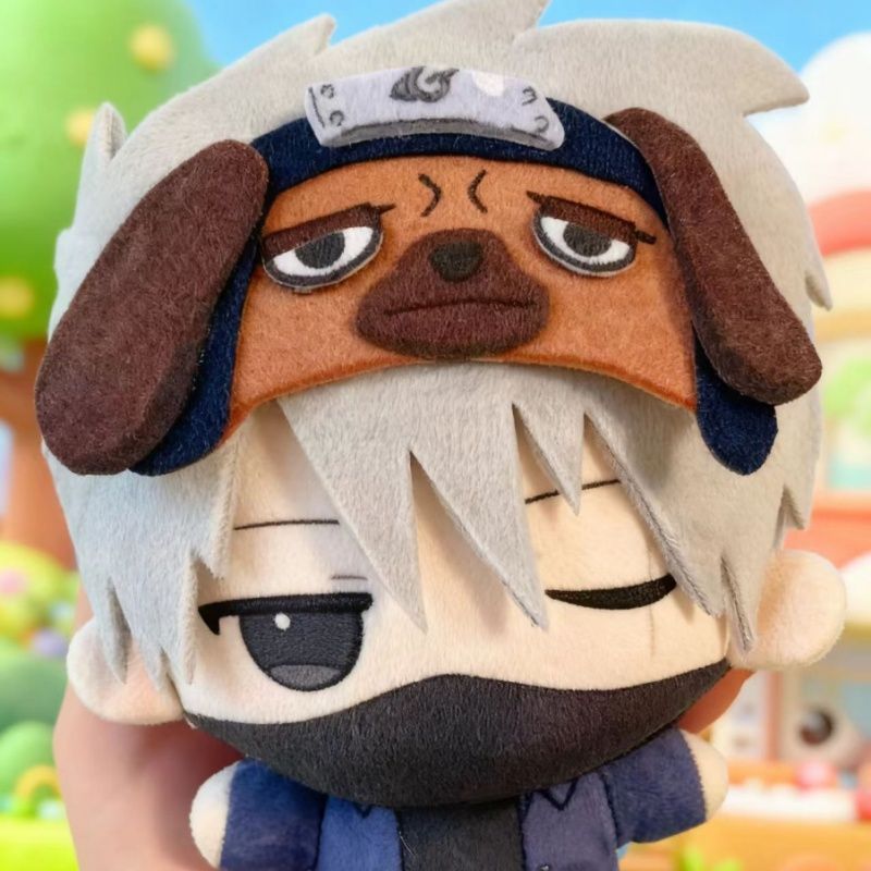 Naruto Hatake Kakashi Búp Bê Bông 10cm Treo Thú Bông Đồng Nhân Anime doll
