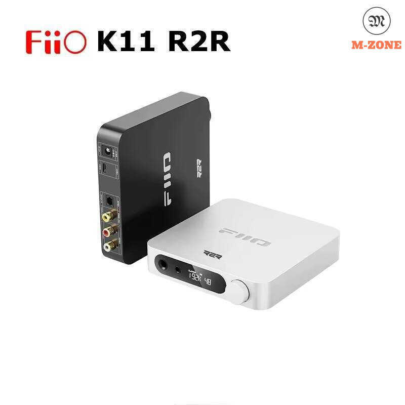 Bộ khuếch đại tai nghe giải mã DSD để bàn FiiO K11 R2R không mất dữ liệu - Còn hàng