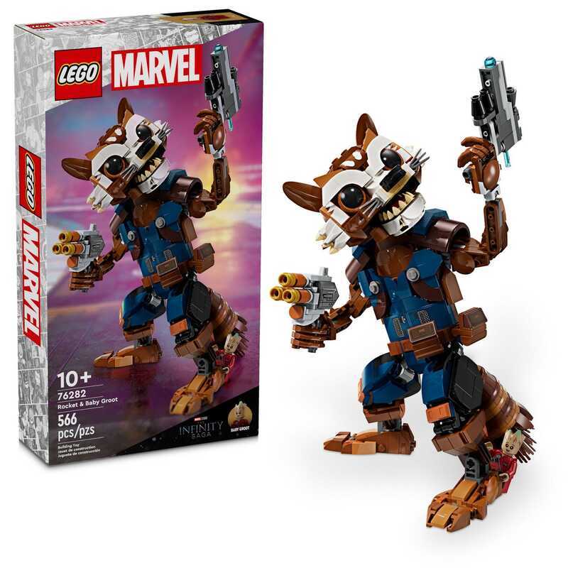 LEGO Marvel 76282 Rocket Raccoon và Baby Groot