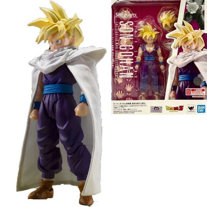 Mô hình nhân vật Bandai S.H.FIGUARTS Dragon Ball Z, Siêu Saiyan Son Gohan, Chiến binh vượt trội hơn 