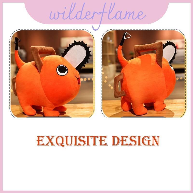 Thủ Công Cưa Xích Người Pochita Sang Trọng Đồ Chơi Búp Bê Nhồi Bông Irresistibly Mềm Ngắn Sang Trọng