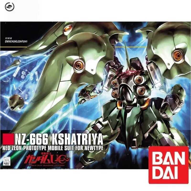 Bandai HG 1/144 Gundam HGUC 099 NZ-666 Kshatriya Figure.