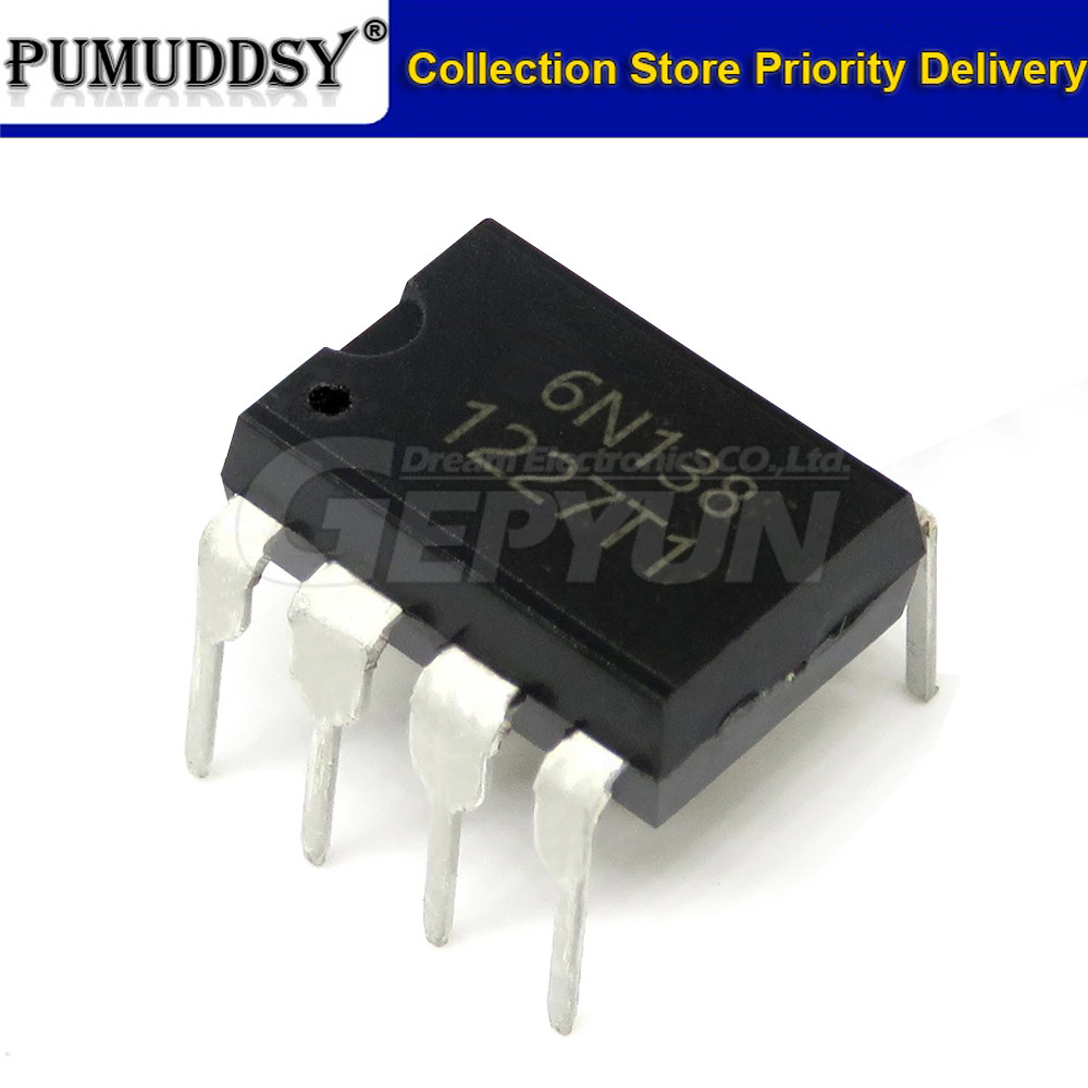 10 CÁI 6N137 6N136 6N138 DIP DIP DIP8 mới nguyên bản