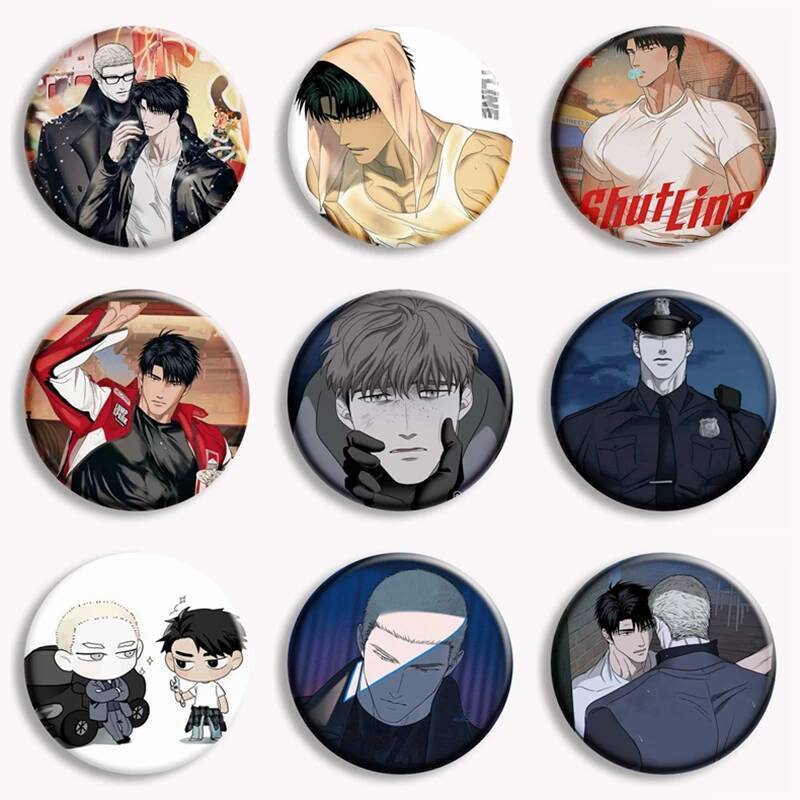 Hàn Quốc BL Manhwa Shutline Nút Mềm Pin Boyslove Truyện Tranh Gillan Jake Moon Shingun Anime Trâm Hu