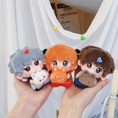 Gintama Phụ Kiện Kagura Gintoki Shinpachi Búp Bê 10cm Manga Quà Tặng Anime Có Sẵn