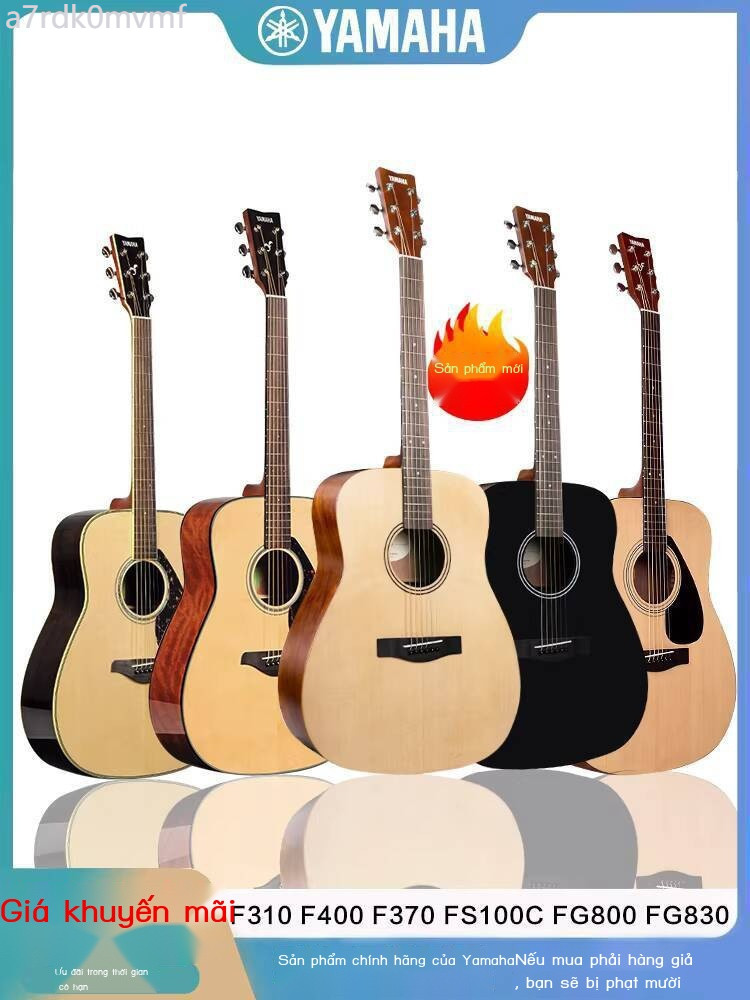 (Date mới) Đàn Guitar Chính Hãng Yamaha F310 F400 F600 Dành Cho Người Mới Bắt Đầu Cấp Nhập FG800 FG