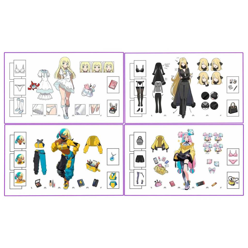 600X350X2Mm Diycynthia Ptcg Huấn luyện viên Lillies Card Battle Mat Ptcg Đơn Player Board Thẻ trò ch