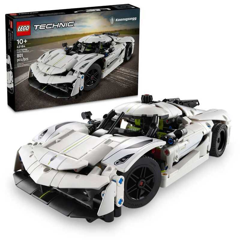 LEGO Technic 42184 Koenigsegg Jesko Absolut Siêu xe màu trắng