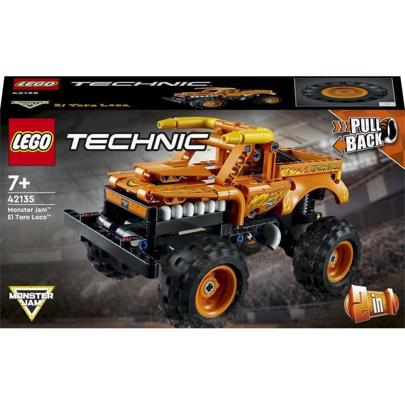 Bộ lắp ráp LEGO Technic 42135 Monster Jam El Toro Loco -100% hàng chính hãng