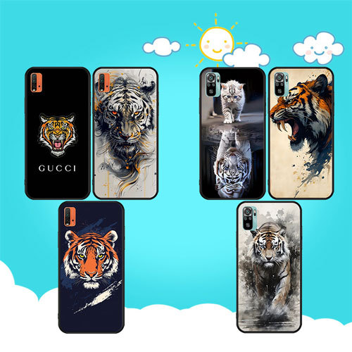 Ốp điện thoại Xiaomi 8 Lite F1 A2 Lite A3 Poco F5 pro F6 pro x6 C71 F7 tiger1 màu đen mềm