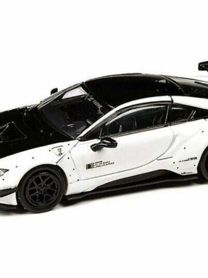 Out of Print Model Para 64 Hợp Kim Xe 1 64 LBWK BMW BMW i8 Xe Thể Thao Mô Hình Mô Phỏng Đồ Chơi Xe B