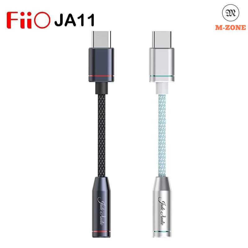 Cáp chuyển đổi âm thanh USB DAC FIIO JadeAudio JA11 HI-RES Type C sang tai nghe 3.5mm - Còn hàng