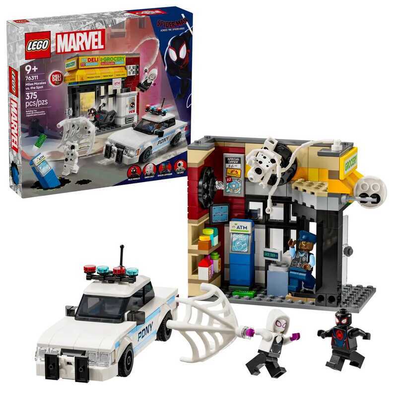 LEGO Super Heroes 76311 Across the Spider-Verse: Miles Morales đối đầu với Spider-Verse