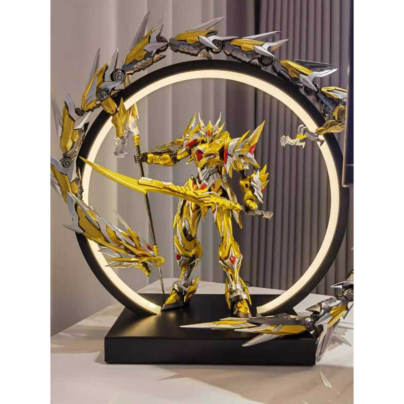 Lắp ráp Mô hình Gundam Mecha Đồ chơi Ba vương quốc Modong Lu Bu Ao Bing Cao Ren Bru Hộp bí ẩn nam có