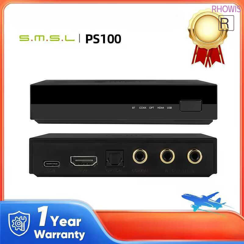 Mới Bộ chuyển đổi âm thanh đa năng SMSL PS100 HDMI ARC ES9023 DAC Chip